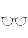 Silhouette 2936 round-frame glasses - Black