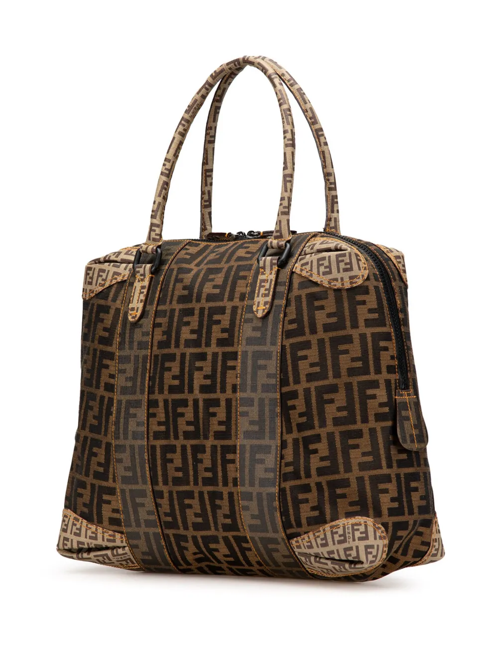 Fendi Pre-Owned 2000-2024 Large Zucca Canvas Mixed Media tote bag | Bolsas | Image 2