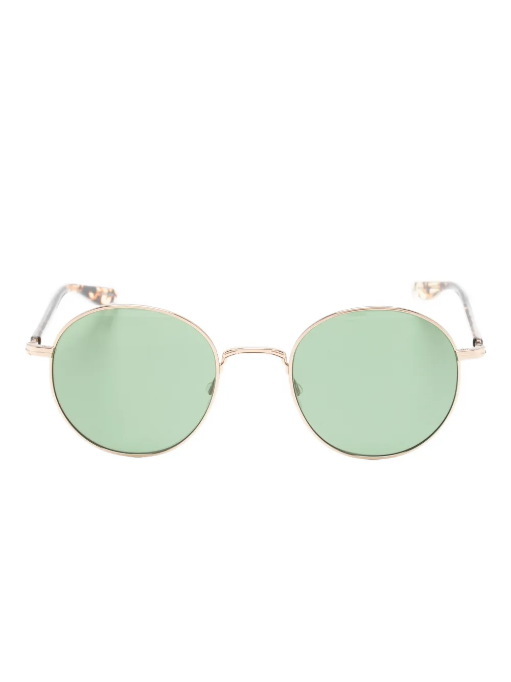 Barton Perreira round sunglasses | Gold | Image 1