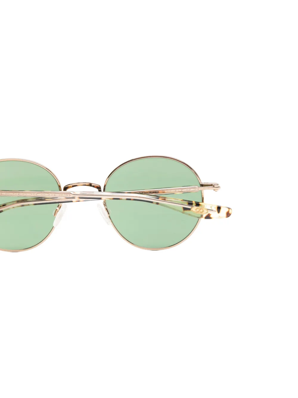  Barton Perreira Round Sunglasses - Gold 