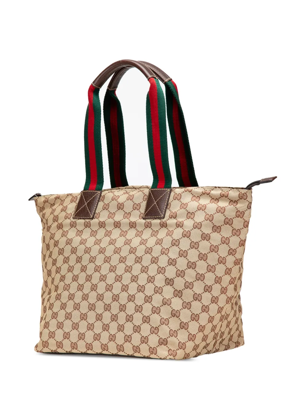 Gucci Pre-Owned 2000-2015 GG Canvas Web tote bag | Bags | Image 2