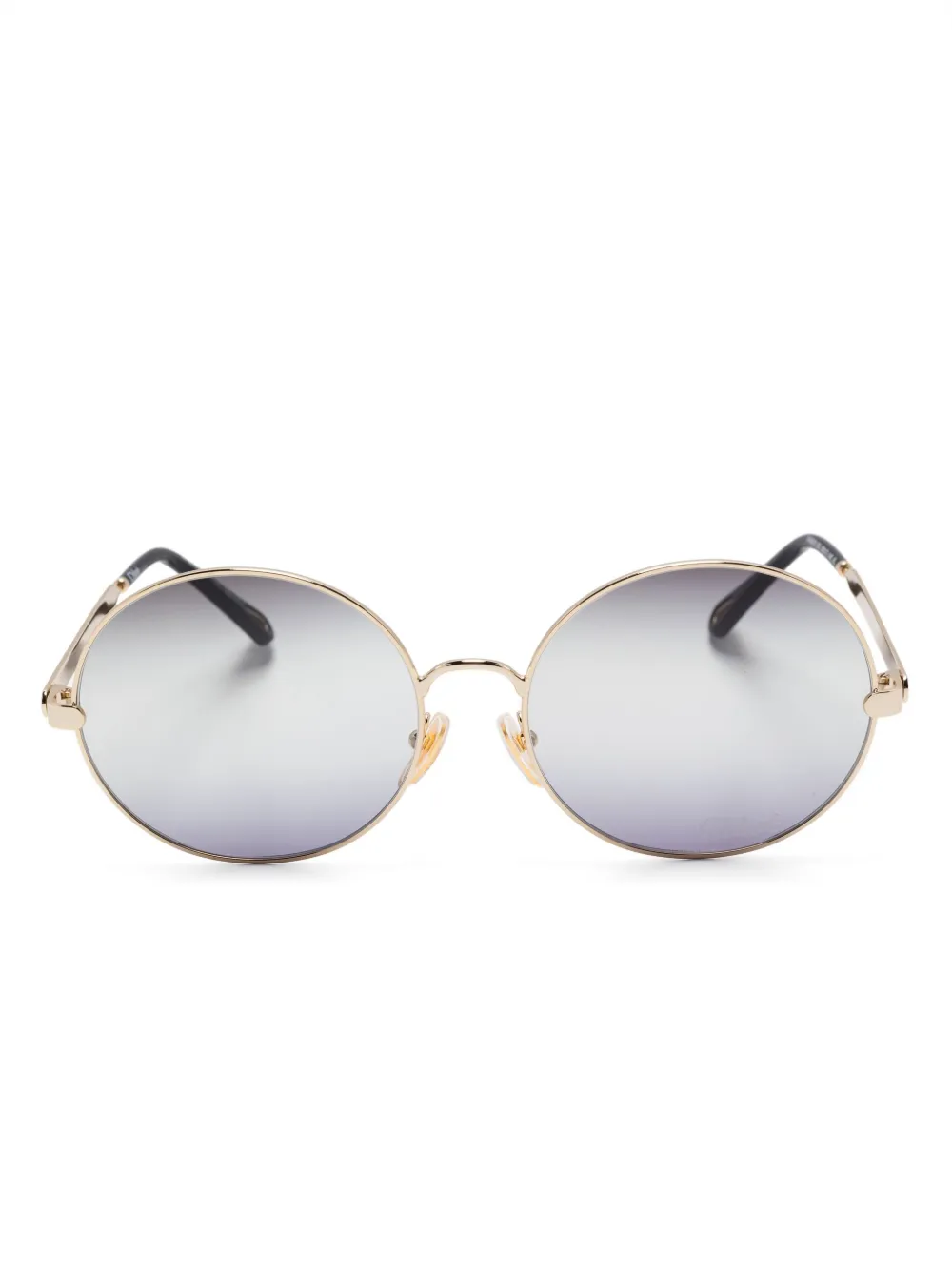Chloé Eyewear round-frame sunglasses | Gold | Image 1