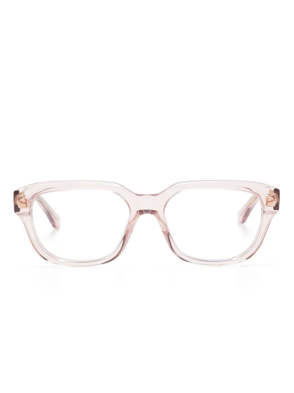 Chloé Eyewear lunettes de vue à logo imprimé | rose | Image 1