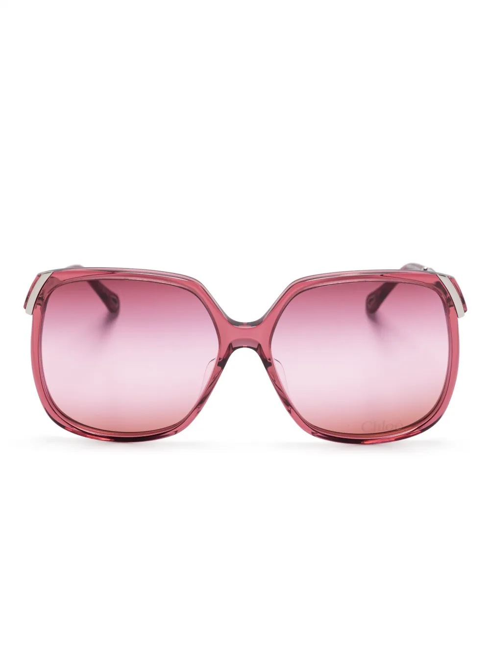 Chloé Eyewear oversize-frame sunglasses | Pink | Image 1