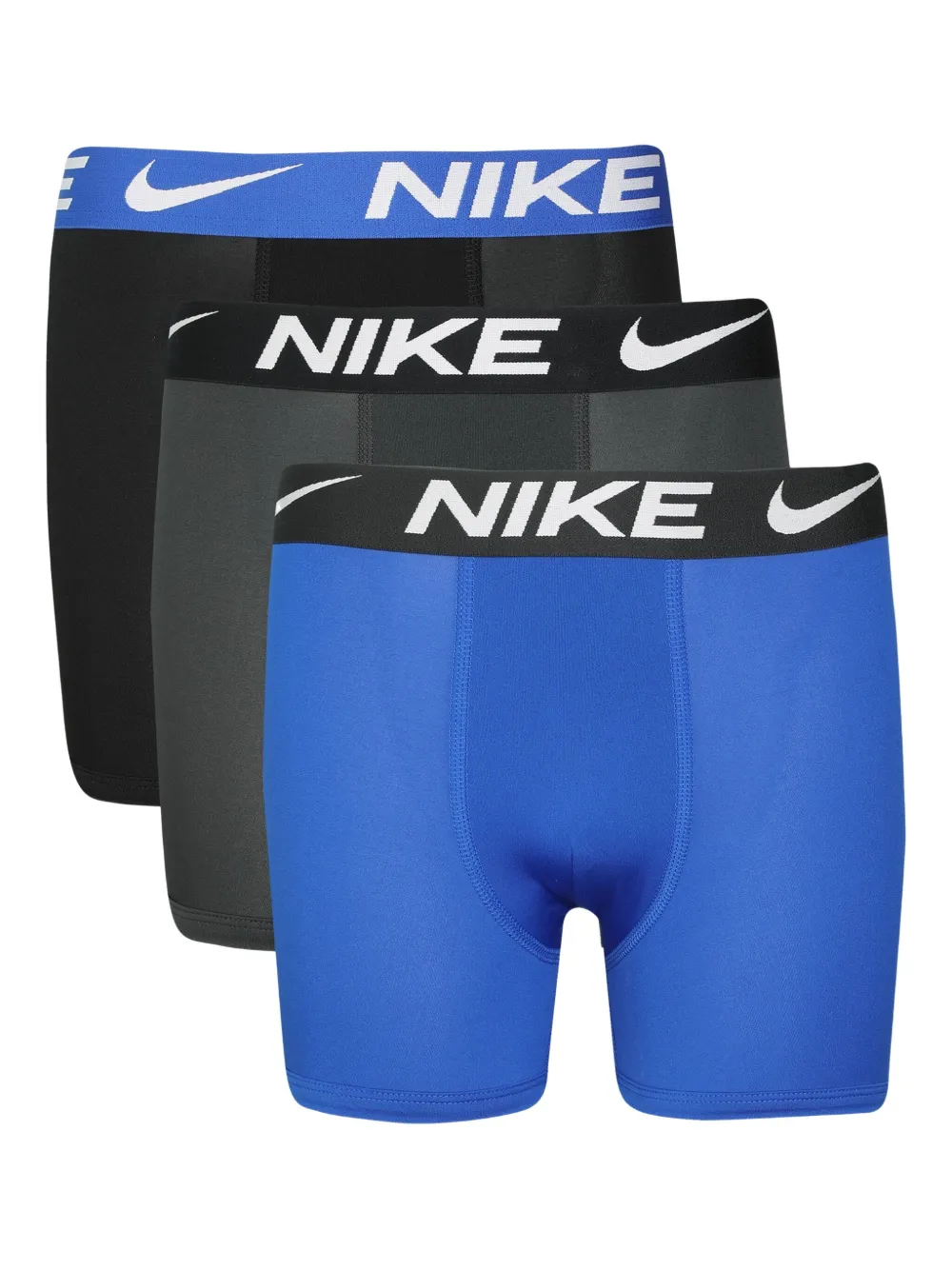 Nike Logo-waistband Boxers (pack Of Three)