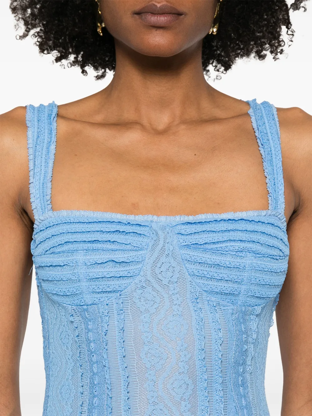 Charo Ruiz Ibiza Gaia maxi-jurk Blauw