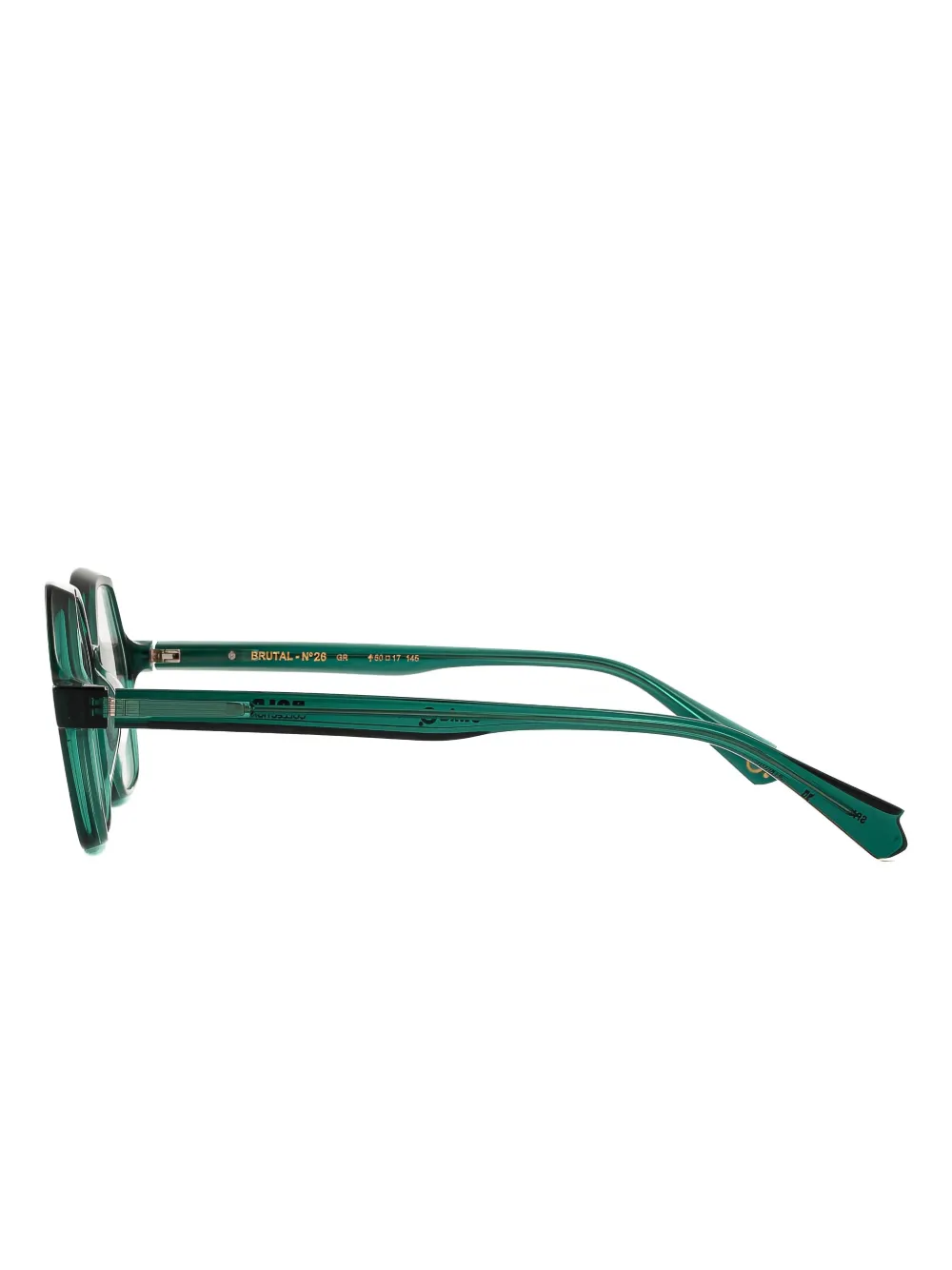 Etnia Barcelona Brutal No.26 bril met geometrisch montuur Groen