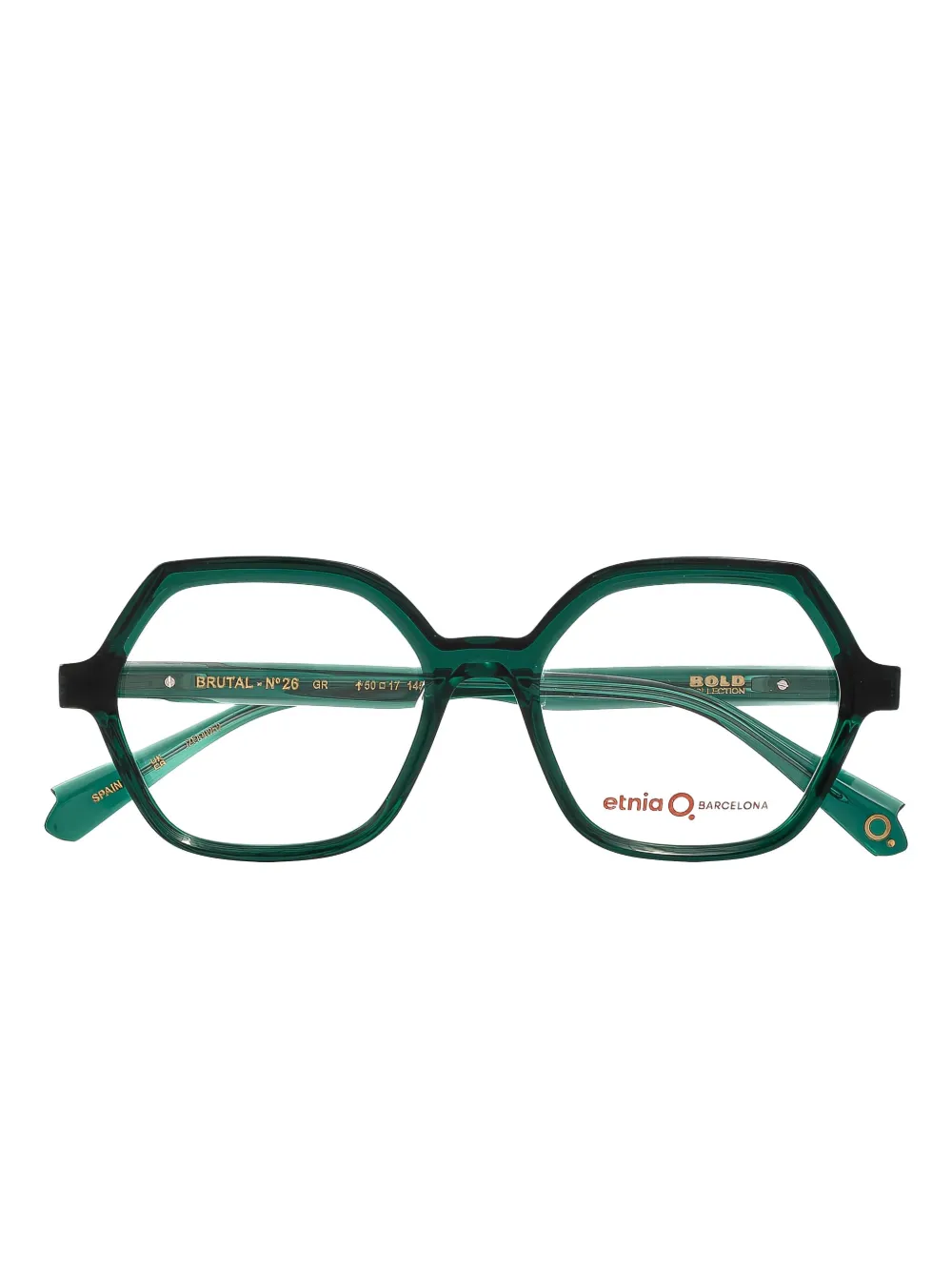 Etnia Barcelona Brutal No.26 Geometric-frame Glasses In Green