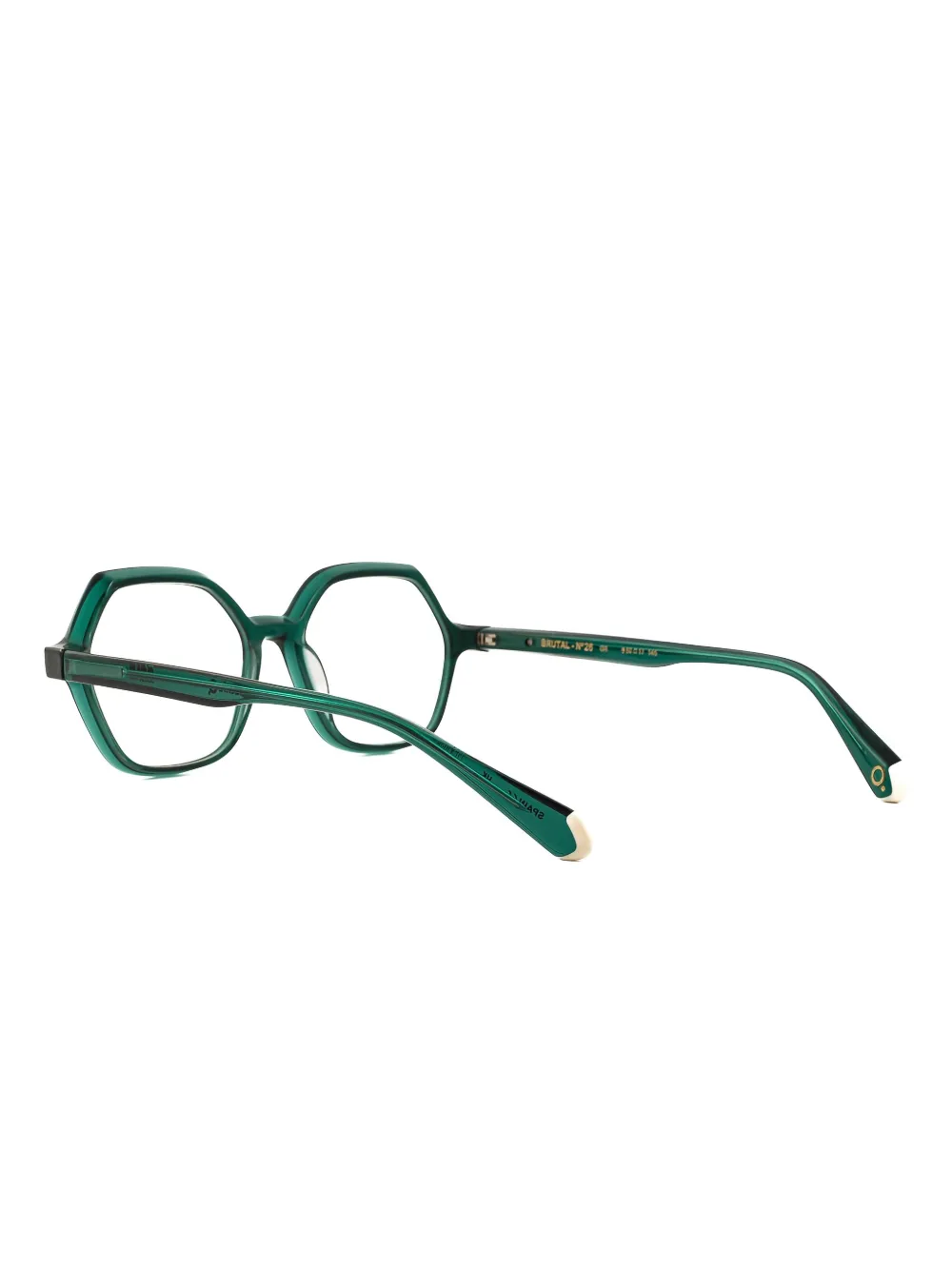 Etnia Barcelona Brutal No.26 bril met geometrisch montuur Groen