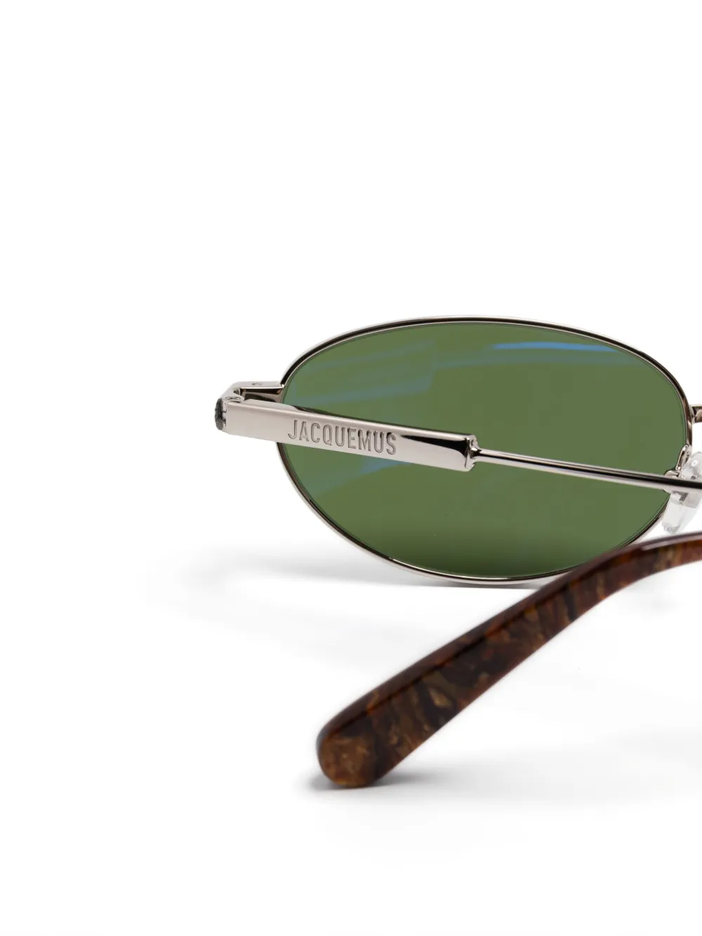Jacquemus Carino zonnebril Zilver