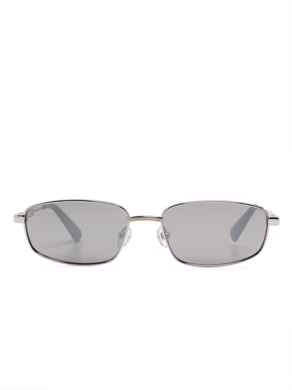 Jacquemus Ovalo zonnebril Zilver