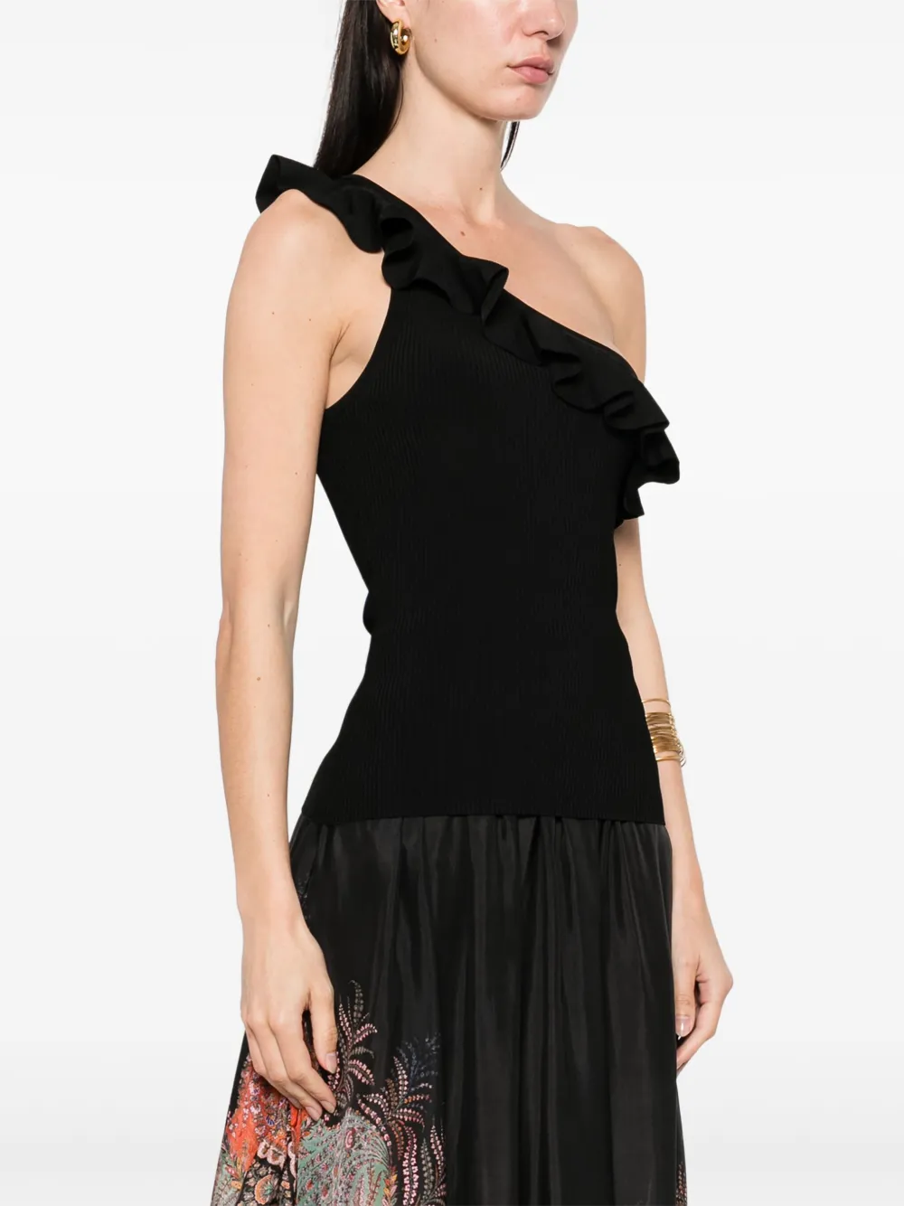 ZIMMERMANN Rhiannon top Zwart