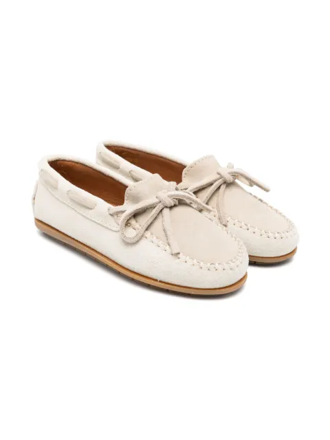 Eleventy Kids suede loafers