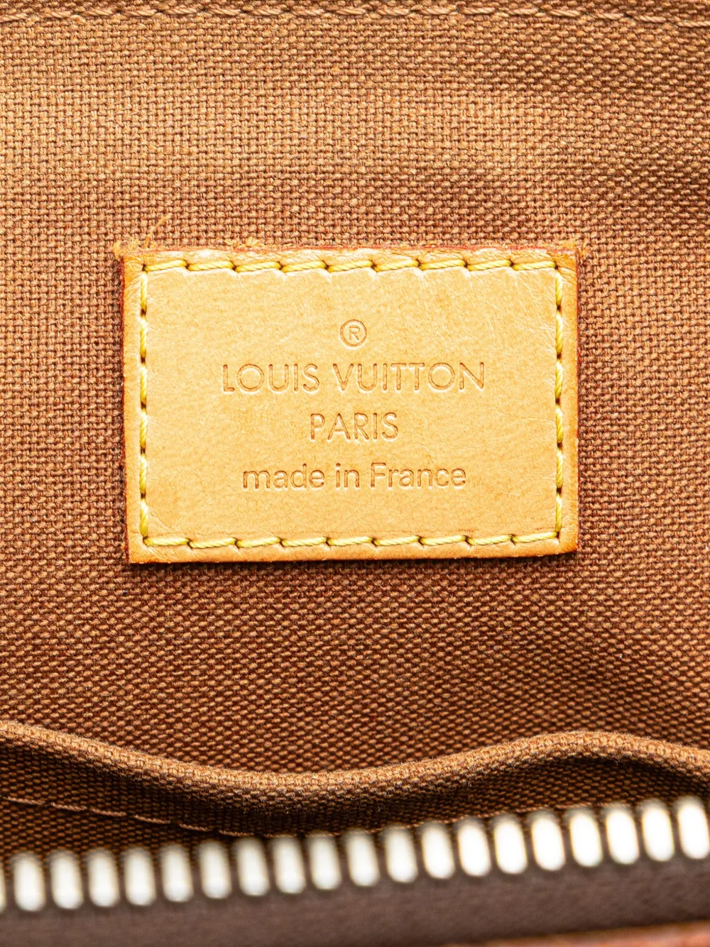 Pre-owned Louis Vuitton 2008 Monogram Popincourt Haut Shoulder Bag In Brown