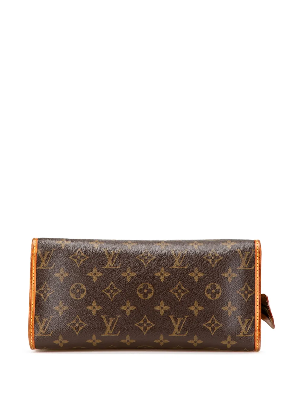 Pre-owned Louis Vuitton 2008 Monogram Popincourt Haut Shoulder Bag In Brown