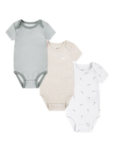 Nike Kids logo-print bodysuit (pack of three)