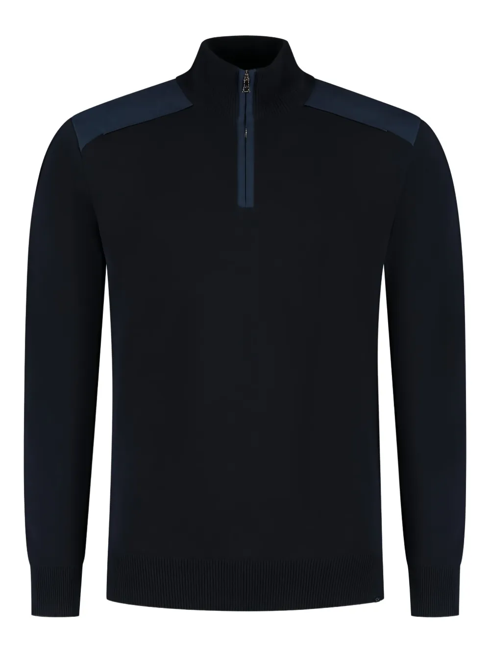 Paul & Shark Trui met halve rits Blauw