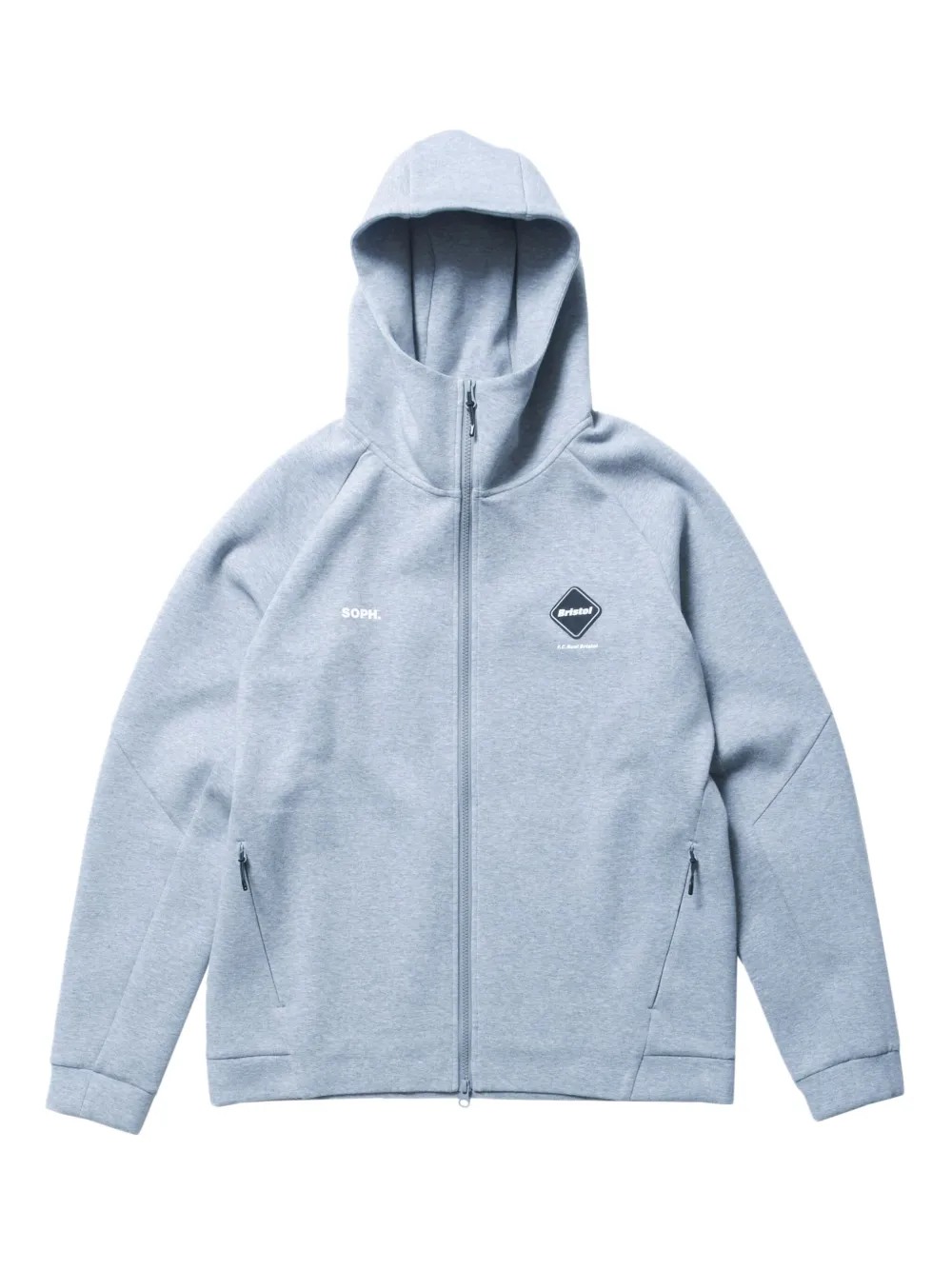 Sophnet. zip-up hoodie | Grey | Image 1