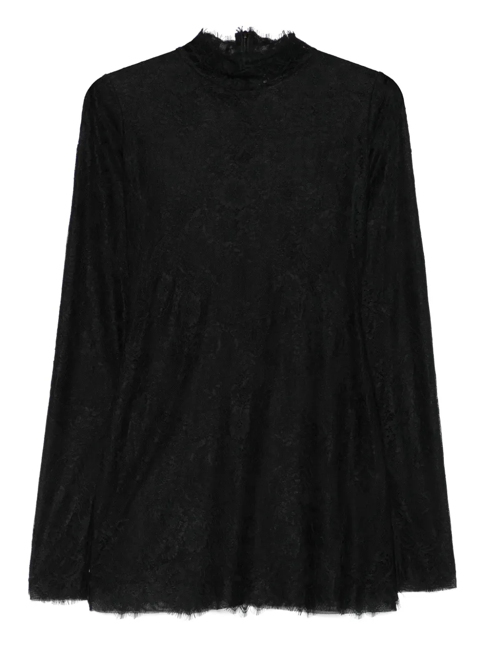 Atu Body Couture Mini-jurk met kant Zwart