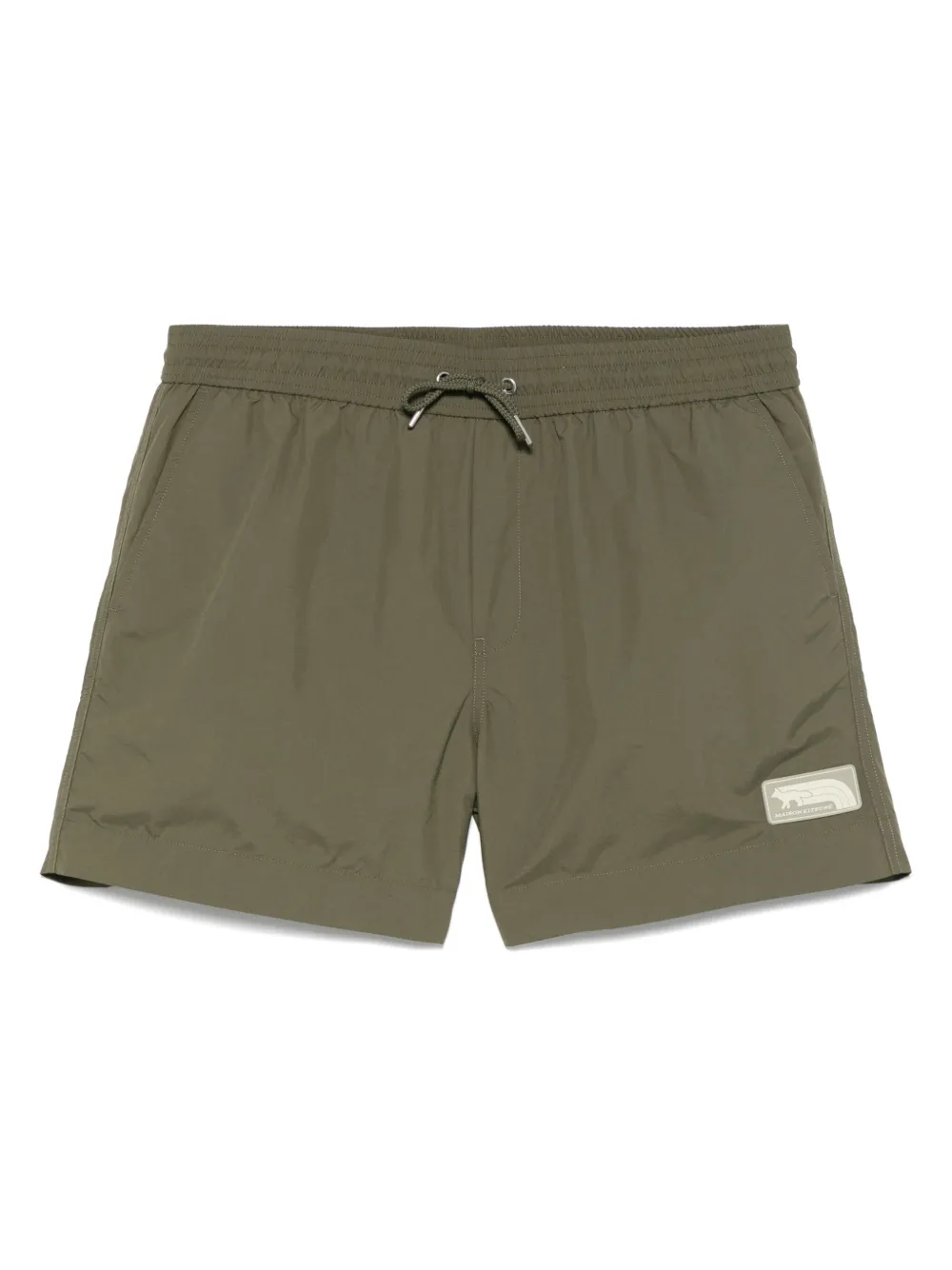Maison Kitsuné フラッシュフォックス トランクス水着 - グリーン Maison Kitsuné フラッシュフォックス トランクス水着 - グリーン