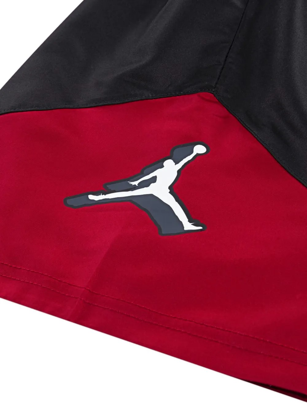 Jordan Kids Jumpman Stacked T-shirt en shorts Zwart