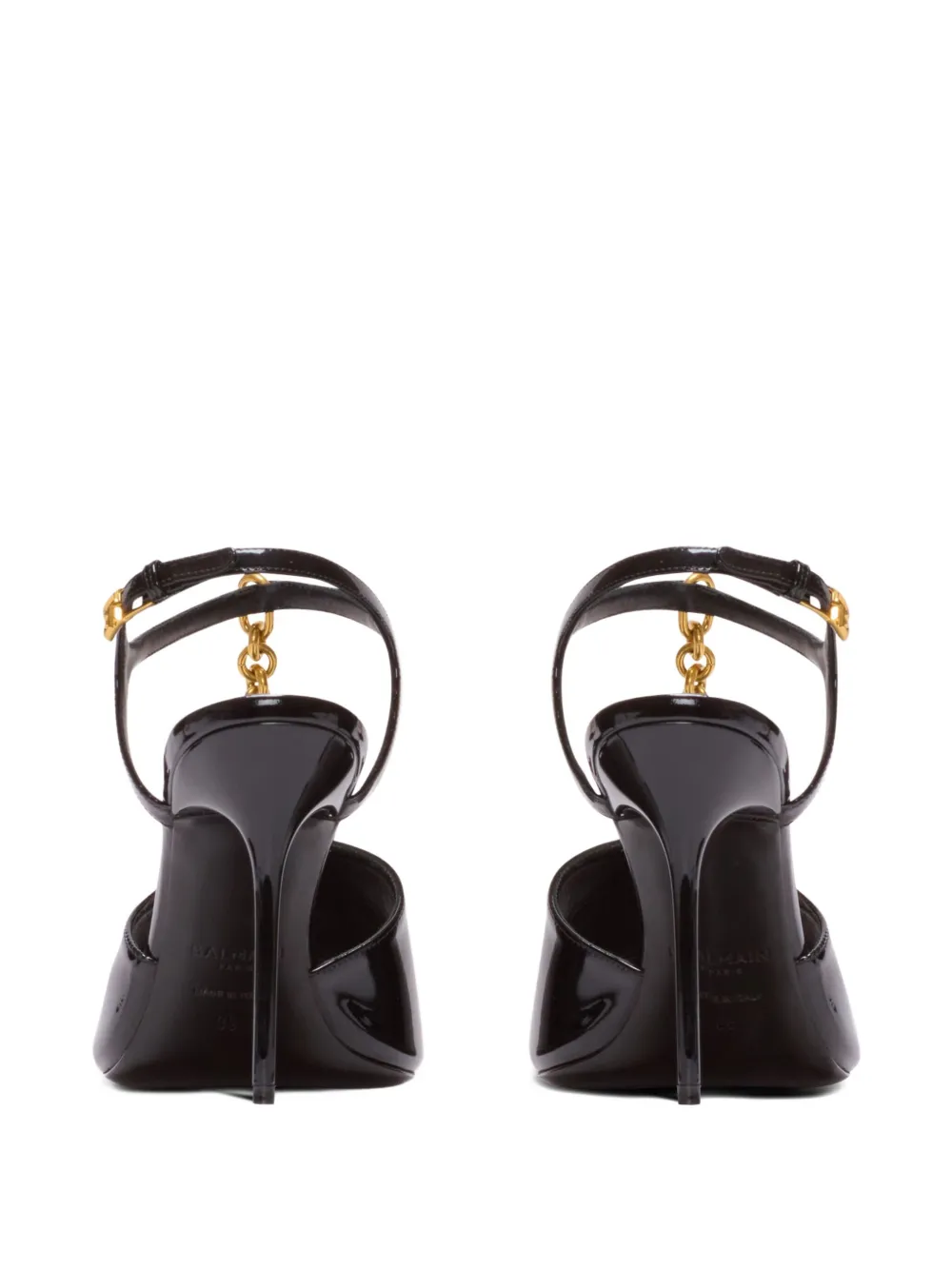 Balmain Sync sandals Black