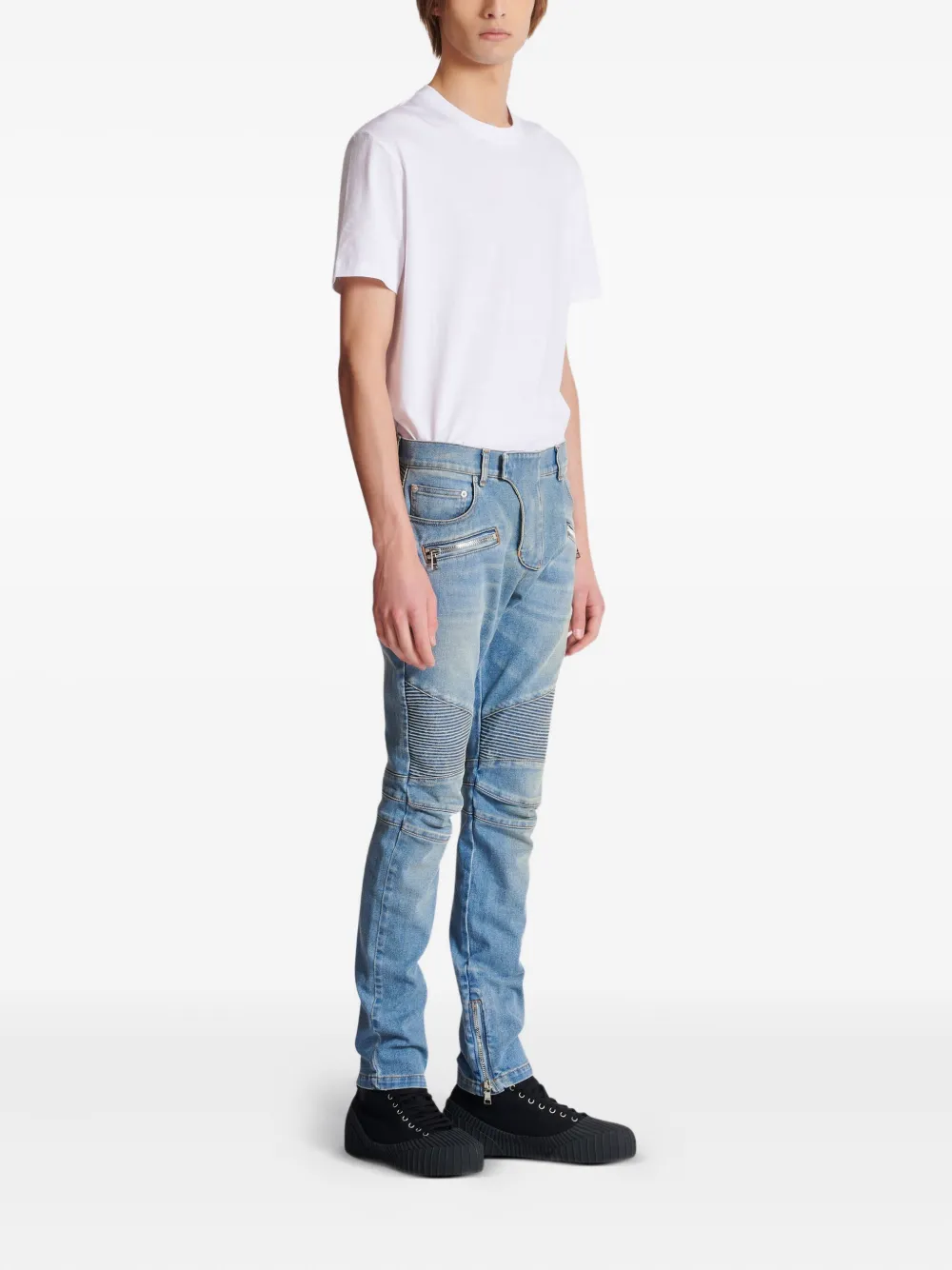 Balmain Straight jeans Blauw