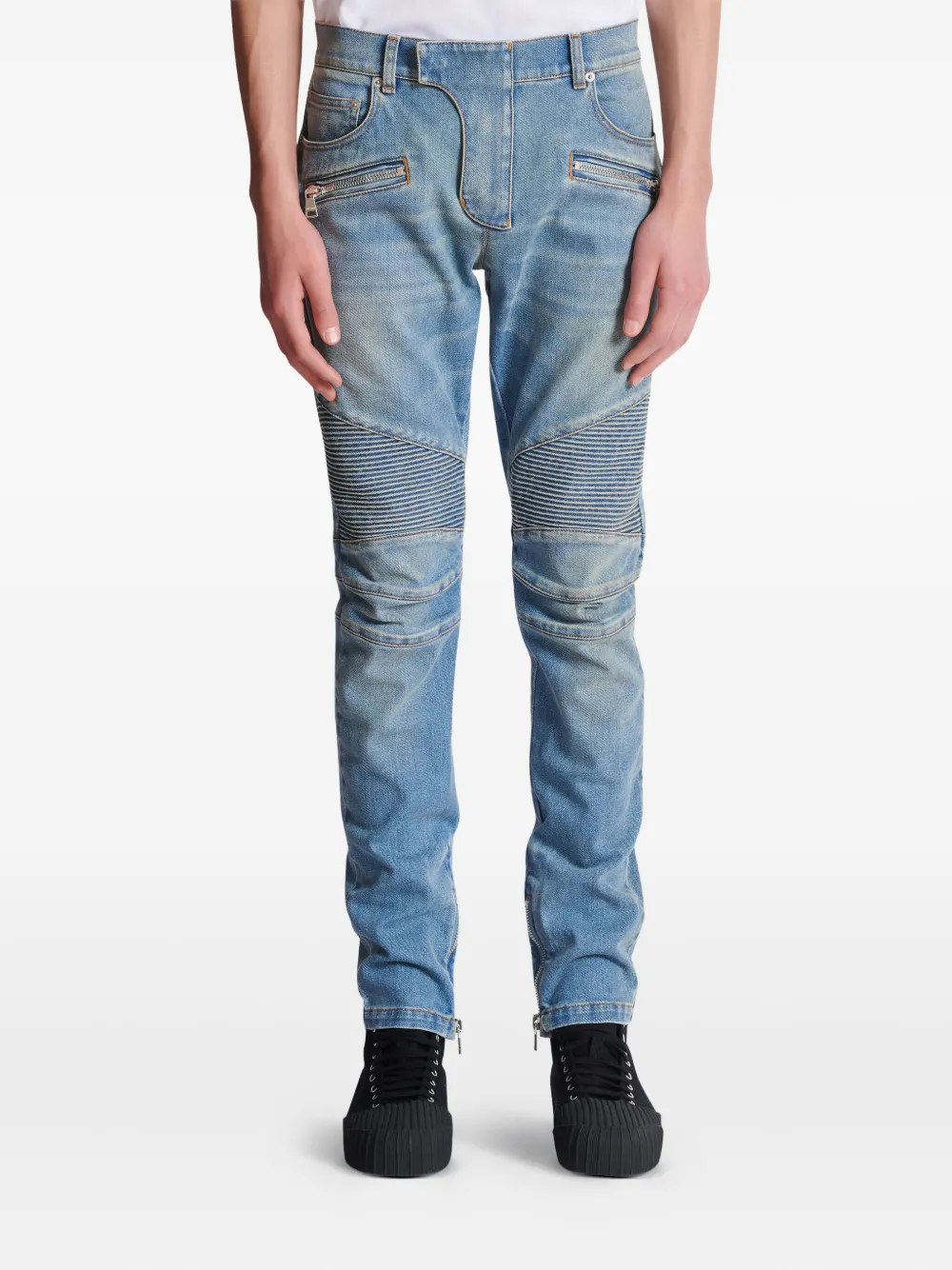 Balmain Straight jeans Blauw
