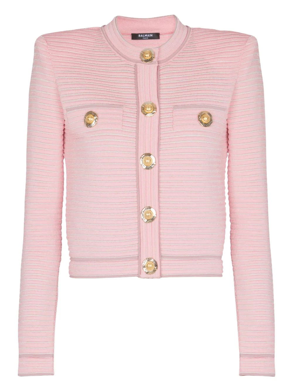 Balmain Cropped vest Roze