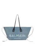Balmain Track tote bag - Blue
