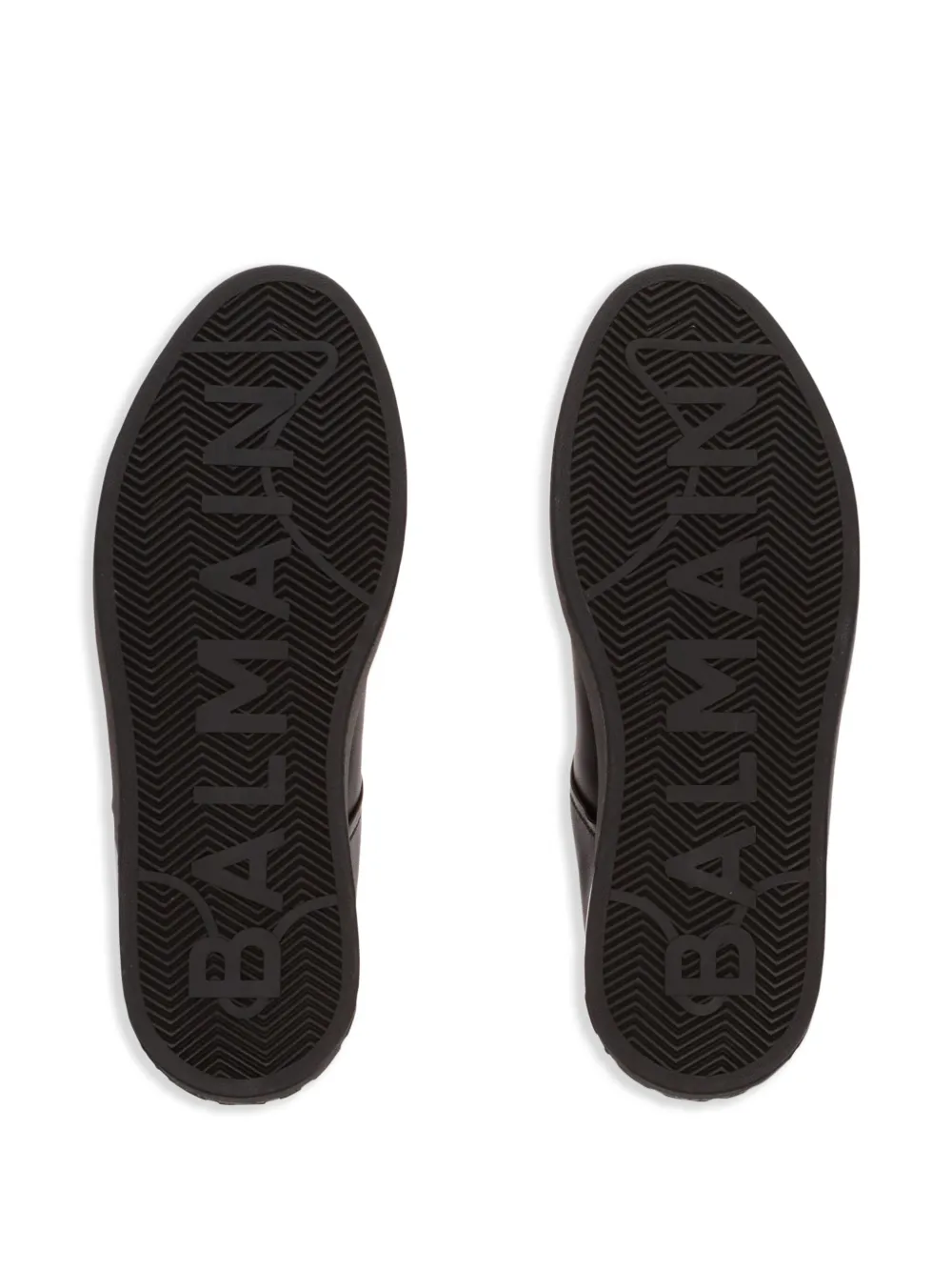 Balmain B-Court leather sneakers Black