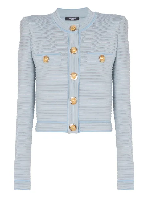 Balmain cropped cardigan