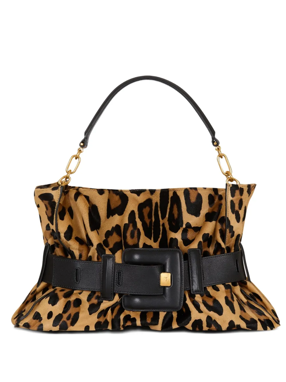 Balmain Borsa a spalla Anthem media - Toni neutri