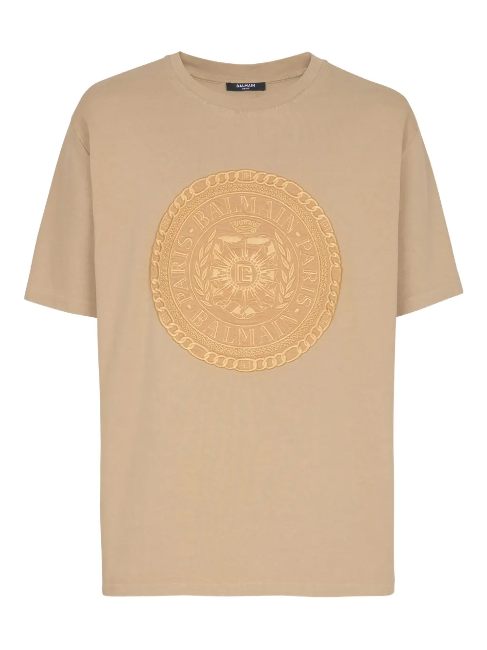 Balmain playera con bordado Médaille | neutro | Image 1