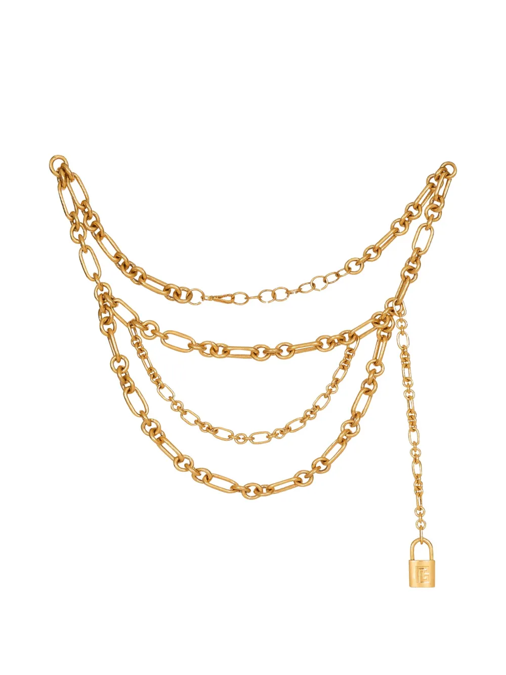 Balmain cinturón Sync | dorado | Image 1
