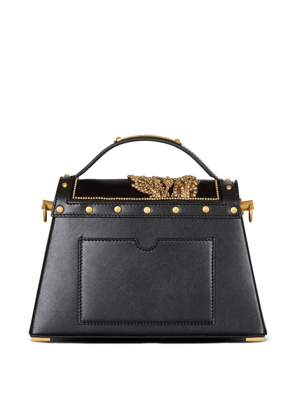 Balmain B-buzz Dynasty Tote Bag In Black