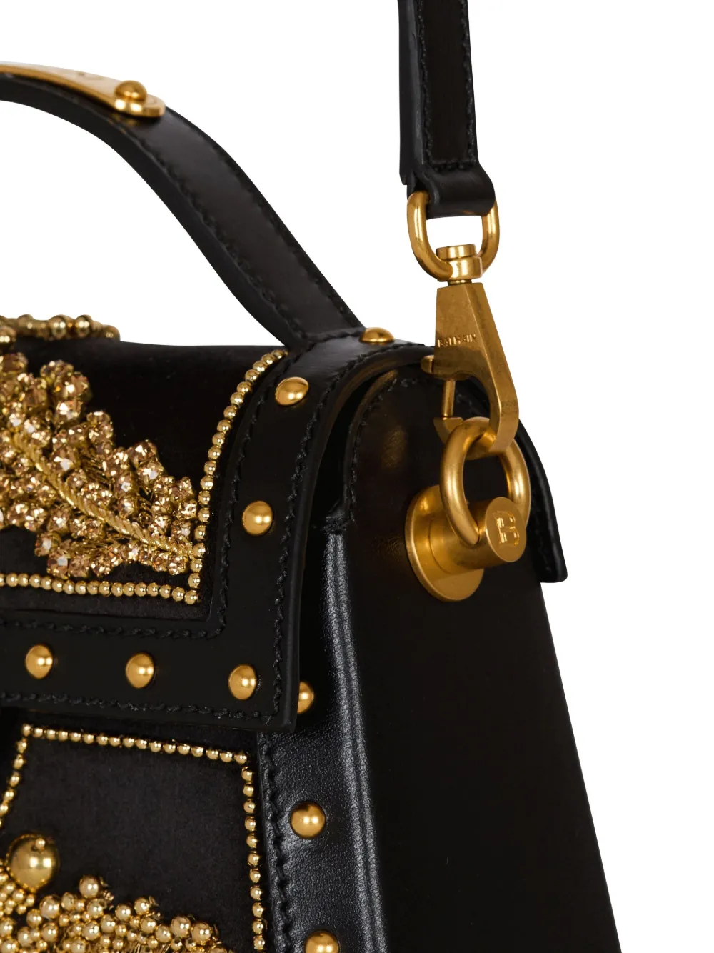 Balmain B-buzz Dynasty Tote Bag In Black