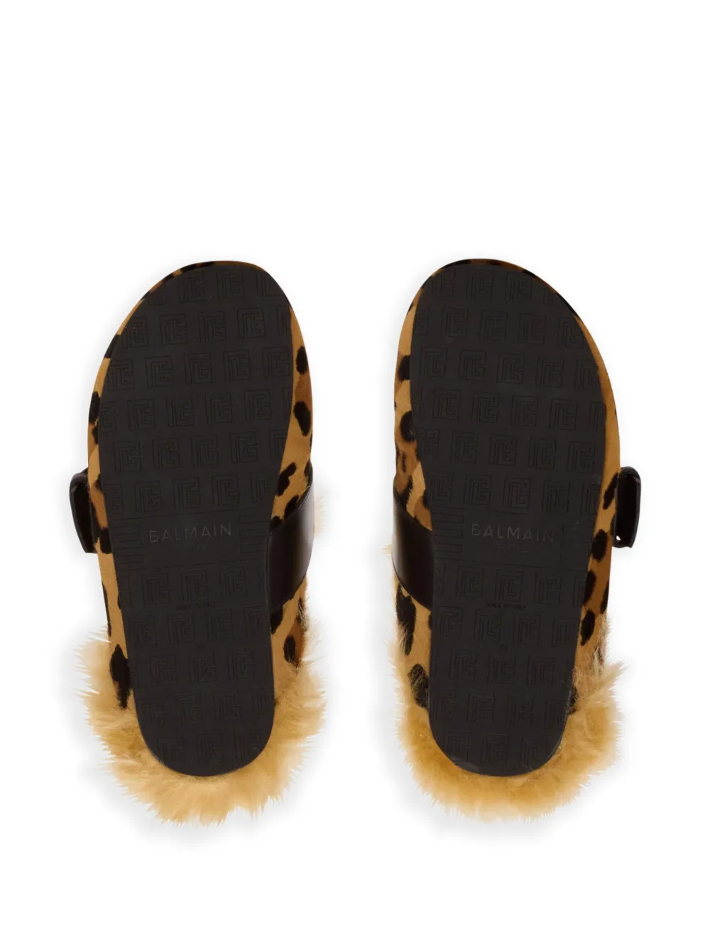 Balmain Anthem mules Brown