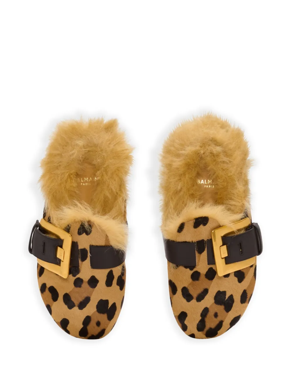 Balmain Anthem mules Brown