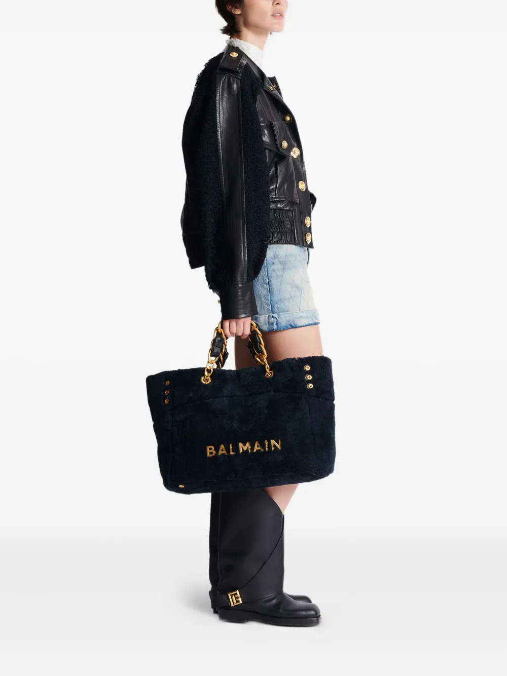 Balmain 1945 shopper - Zwart