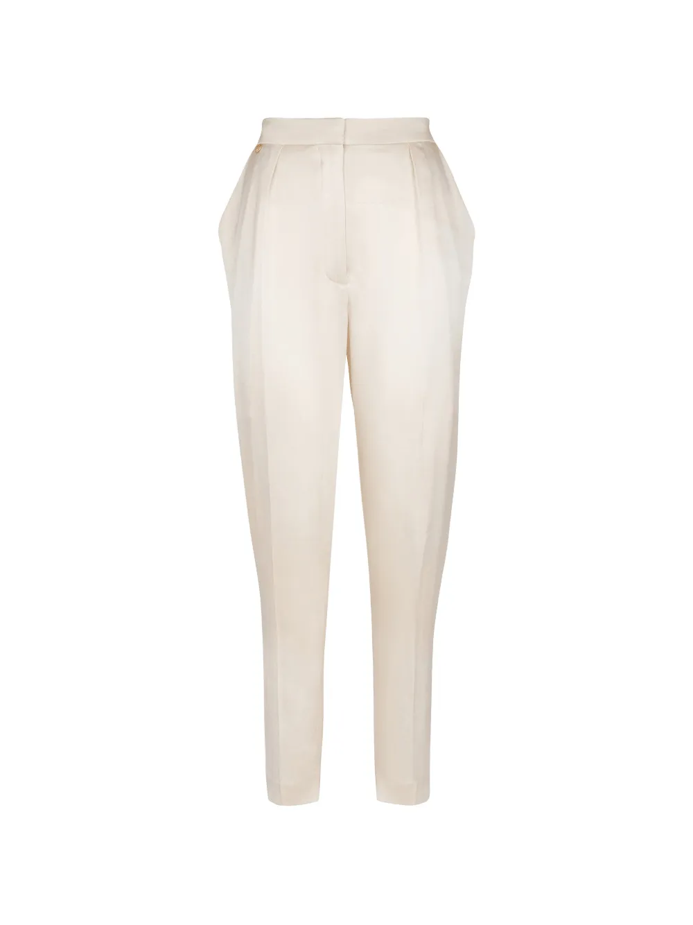 Balmain High waist broek Beige