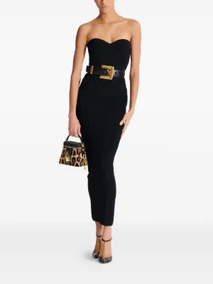 Outfit Balmain Belt Womens Maxi Dress Iconic Blazer Dress Balmain