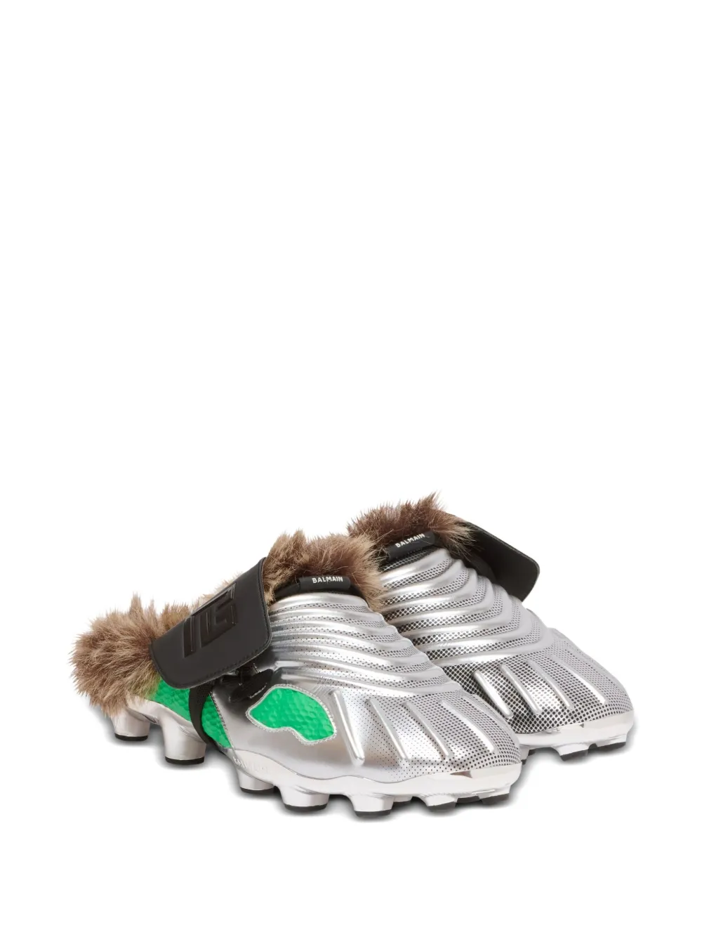 Balmain Half Time slippers - Grijs