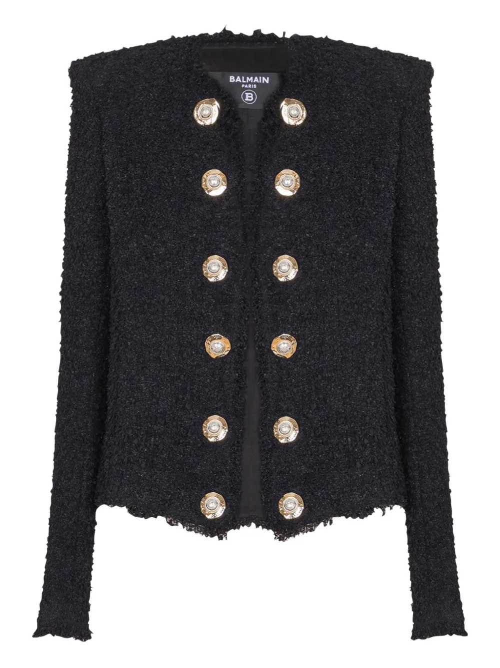 Balmain Tweed jack Zwart