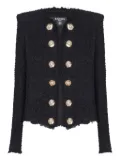 Balmain tweed jacket - Black