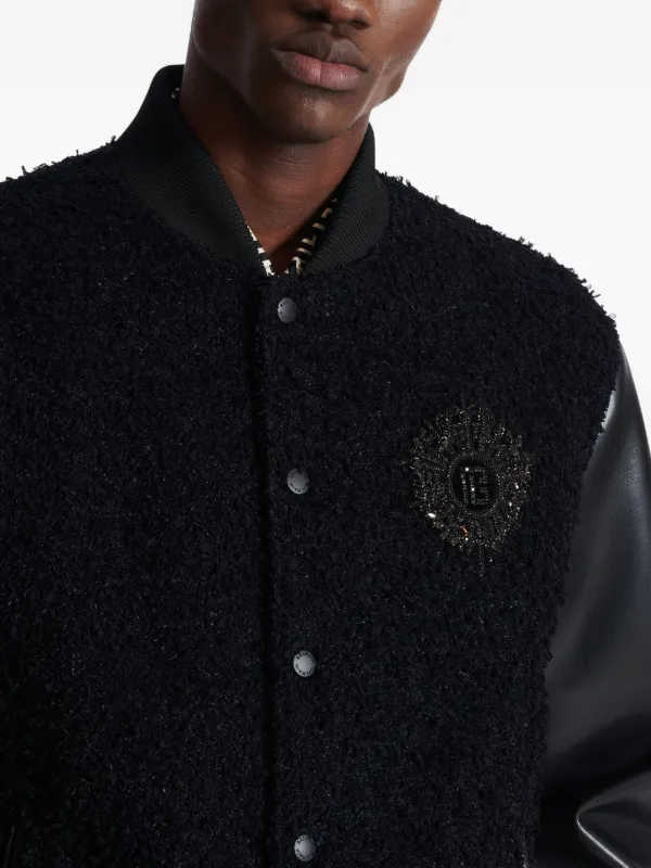 【関税＆送料込み】Balmain Varsity Monogram Jacket 関税＆送料込み】Balmain Varsity Monogram Jacket