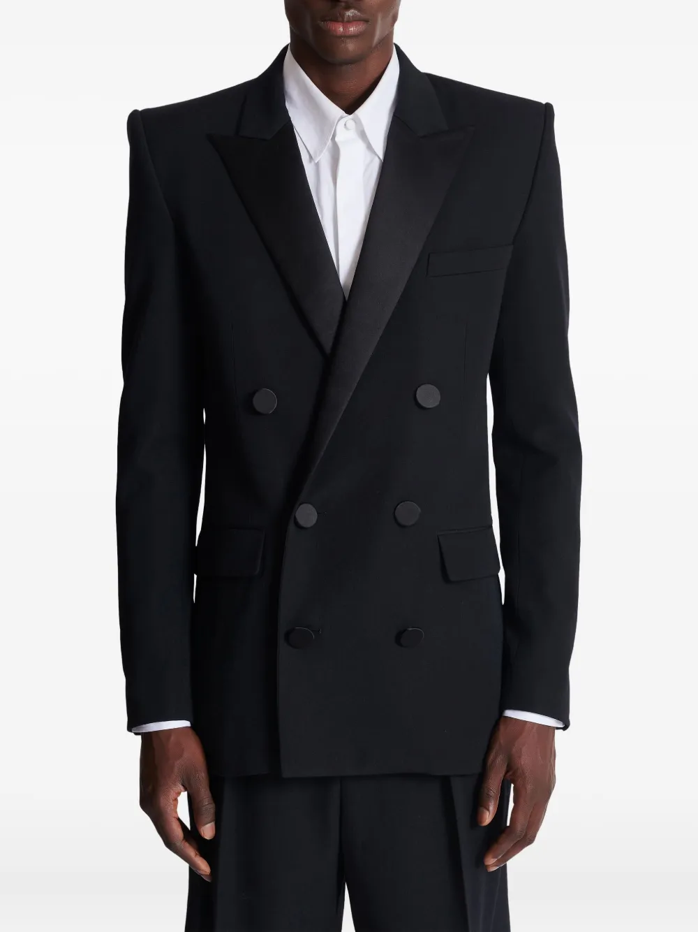 Balmain Katoenen blazer Zwart