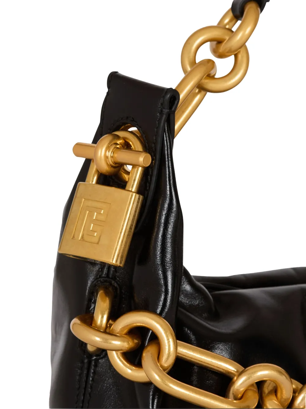 Balmain Medium Sync schoudertas Zwart