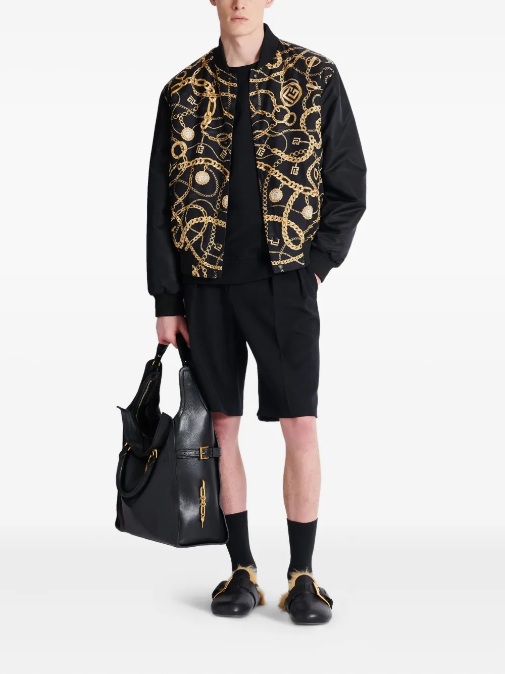Balmain Jersey trui - Zwart