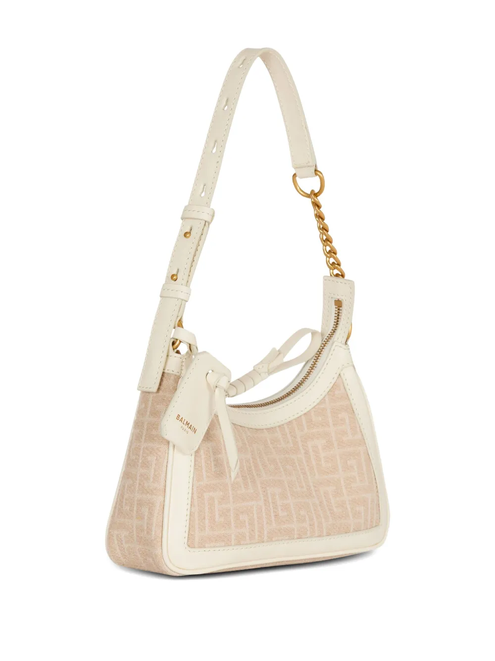 Balmain B-Army schoudertas Beige